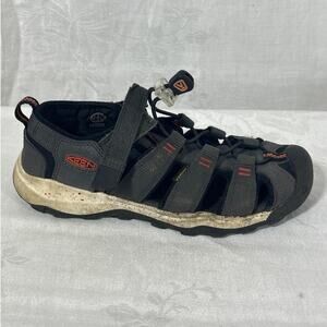 Keen Big Boys Sandals 3 Gray Waterproof Closed Toe